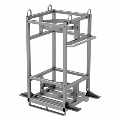 گیس کی بوتل اسٹوریج ریک